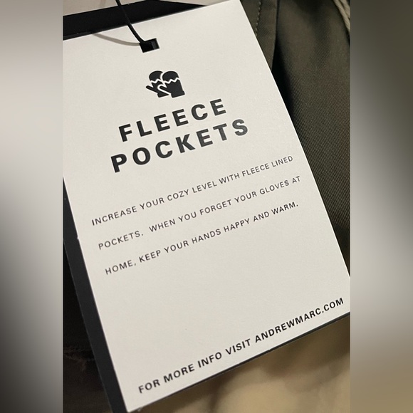 ANDREW MARC REVERSIBLE PARKA COAT QUILTED HOODED WENONAH WOMEN GREEN/BLACK SMALL - Picture 15 of 16